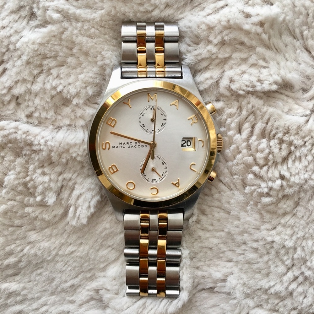 Marc Jacobs two tone women’s watch